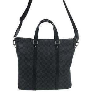 Louis Vuitton Damier Graphite Black Tadao Bag